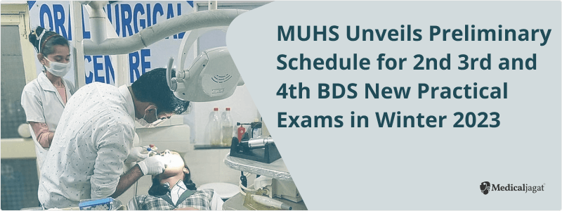 MUHS Unveils Preliminary Schedule for 2nd 3rd and 4th BDS New Practical Exams in Winter 2023